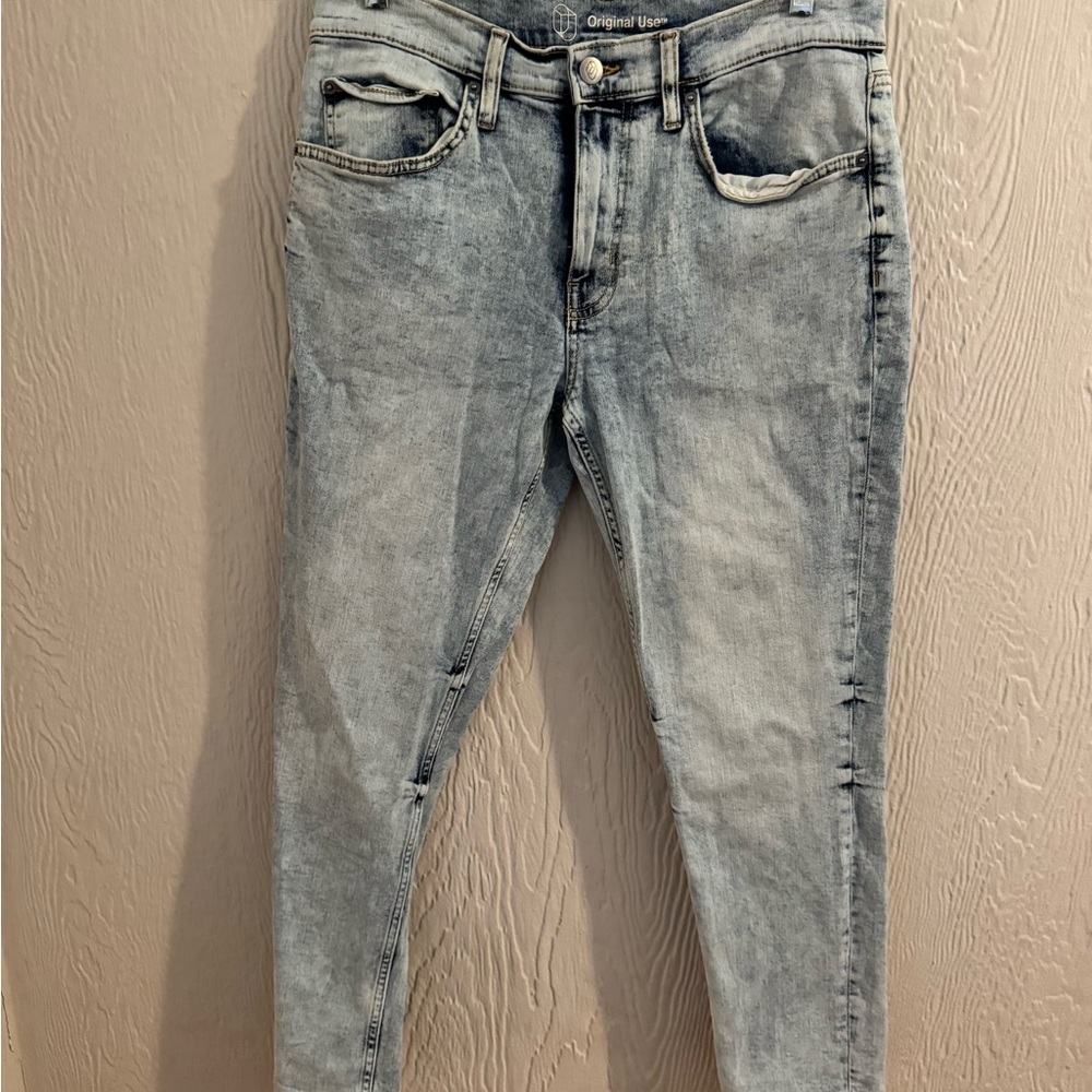 Original Use Light Blue Denim Waistband Detail